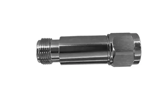 2W RF Attenuator
 DC-3GHz RF Coaxial Attenuator N Male to N Female with Silver-plated